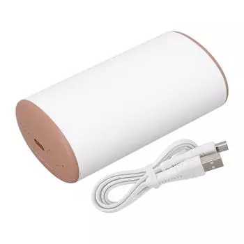 6000mAh Mini Hand Warmer Two Gears Double Protection USB Charging Pocket Heater for Winter Outdoor коричневый