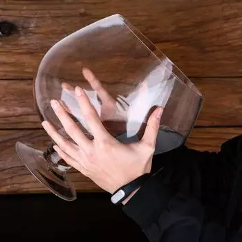 6000ml Creative Super Large Brandy Big Glass Red Wine Goblet Cup Ktv Bar Big Capacity Beer Mug Drinking Glasses Home Decoration 6000ml чёрный