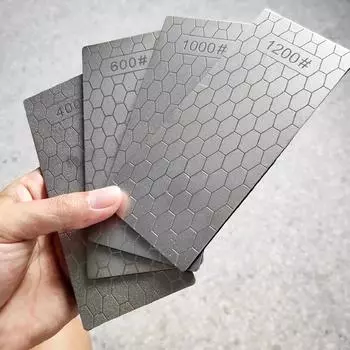 600/1000/800 алмазный точильный камень точильный камень нескользящий точилка для ножей ультратонкий точильный камень с сотовой поверхностью
