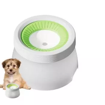 600/1200 мл миска для поения собак большой емкости медленная подача воды для собак плавающая миска для воды для дома L синий