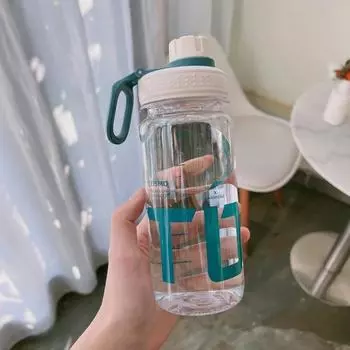 600/800/100ml Sports Water Bottle Gym Fitness Drinking Bottle Outdoor Camping Climbing Hiking Shaker Bottles Fashion Kettle 600ml