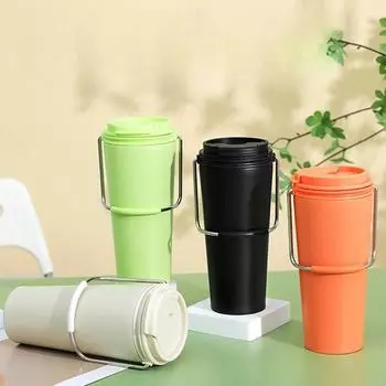 600 мл нержавеющая сталь термокружка для чая кофе бутылка для воды многоразовая дорожная кружка термокружка для пикника ресторана 600ml белый