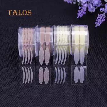 600 шт./рулон, невидимая широкая/узкая лента для макияжа с двойным веком, защита от пота, наклейка, инструменты для красоты коричневый