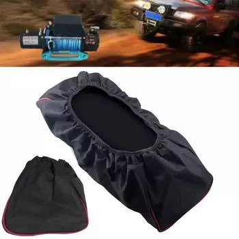 600D водонепроницаемый мягкий пылезащитный чехол для лебедки, сверхмощный пыленепроницаемый защитный чехол, новый чёрный