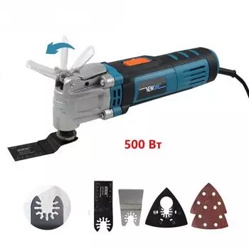 600W Quick Release Oscillating Tool Portable Multifunctional Electric Trimmer Saw DIY Home Improvement Tool Renovator