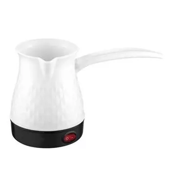600W Turkish Coffee Pot Electric Turkish Coffee Maker Coffeeware Espresso Kettle Office White-EU