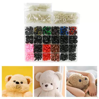 604 шт. Глаза и носы, носы для кукол, вязание крючком