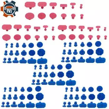 60/100/120 шт. новых клеевых вытягивающих язычков для удаления вмятин на кузове автомобиля, инструменты для ремонта вмятин без покраски, набор клеевых вытягивающих язычков