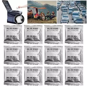 60-12 шт. химикаты для кемпингового туалета жидкие отходы гелеобразующий дезодорирующий порошок экологический абсорбирующий гель для кемпингового туалета портативный туалет