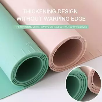 60*40 см антипригарный силиконовый коврик для выпечки противень коврик для раскатывания теста коврик для выпечки макарон печенья кондитерские инструменты кухонные гаджеты красный