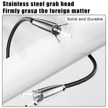 60/90/160 см канализационный трубный очиститель засора отверстие для ванной волос душевой трубопровод кухонная раковина дноуглубительный инструмент засор крюк