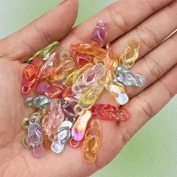 60/90 шт. 8*22 мм бусины ярких цветов, материал ручной работы, тапочки, форма, цепочка для телефона, изготовление DIY, акриловый материал из бисера, ремесло 60Pcs красный