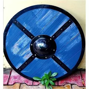 60,96 см Средневековый щит викинга, деревянный щит, копия щита викинга, щит средневекового воина