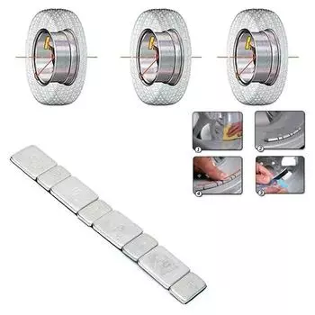 60 г 5 г/10 г балансировочный груз для колес автомобилей шина мотоцикл инструменты балансировочный комплект велосипед радиоуправляемые лодки колесо блок балансировочный груз