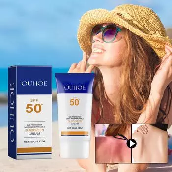 60 г крем для защиты от ультрафиолета, летний солнцезащитный крем, освежающий нелипкий крем для равномерной защиты кожи 60g