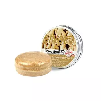 60 г мыла-шампуня с имбирем, мыло-шампунь с имбирем способствует росту волос, выпадению волос