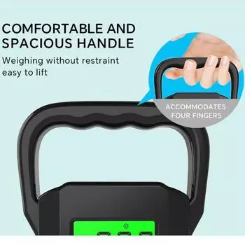 60 кг/10 г ЖК-цифровые подвесные весы электронные весы для взвешивания багажа аккумулятор/USB зарядка портативные весы весы инструменты