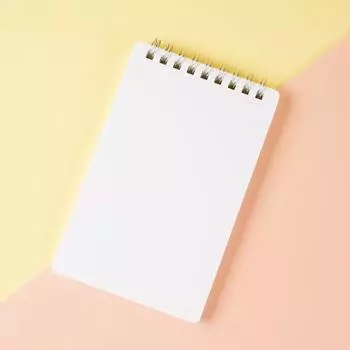 60 листов ретро цветной спиральный блокнот альбом для рисования портативный отрывной дневник блокнот для записей офис школьные канцелярские принадлежности белый