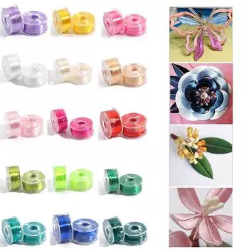 60 м/рулон 20*10 мм, высококачественные шнуры, нитки для изготовления ювелирных изделий ручной работы, плетеный браслет-нитка, сделай сам, изюминка, ремесленная шпилька, нежные ювелирные изделия 20*10mm 60m/Roll светло-фиолетовый