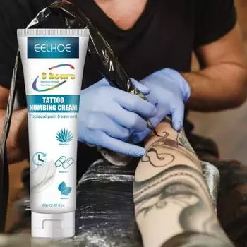 60 мл анестезирующая мазь для татуировок, изысканная, легко наносимая, портативная, полезная, для бровей, губ, обезболивающий крем для взрослых