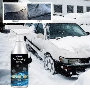 60 мл автомобильный снегоочиститель Специальное стекло для автомобильных стекол. Средство против обледенения и плавления стекол. Удобное и простое в использовании средство против обледенения и запотевания.