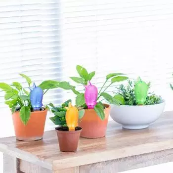 60 мл капельница для полива растений, прочная эффективная форма птицы, цветок, устройство для просачивания воды для сада синий