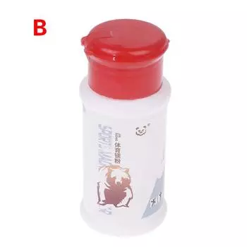 60 мл Магнезия для тренировок для рук Впитывающая пот Противоскользящий хват Спорт Порошок магнезии Портативный Фитнес Подъем тяжестей Скалолазание Принадлежности