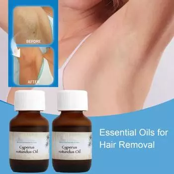 60 мл масла Cyperus Rotundus для удаления волос, уменьшения роста волос на теле, натуральное эфирное масло