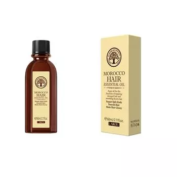 60 мл масло для ухода за волосами восстанавливает сухой мягкий кондиционер для волос, не требующий смывания One Size