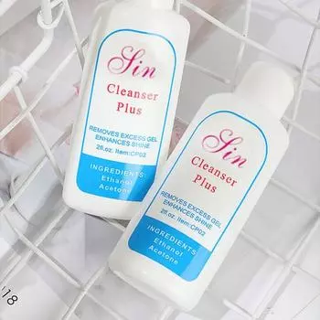 60 мл Очищающее средство для ногтей Нежное многофункциональное компактное очищающее средство для удаления излишков геля Plus для дома