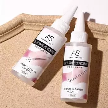 60 мл очиститель для кистей для ногтей профессиональная легкоочищаемая жидкость не раздражающая эффективная вода для ногтей для красоты 60ML