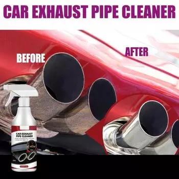 60 мл очиститель для удаления выхлопной трубы, средство для ухода за выхлопными газами, средство для чистки автомобиля, ремонтное оборудование