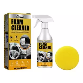 60 мл пена для чистки салона автомобиля пенное чистящее средство мытье салона автомобиля уход