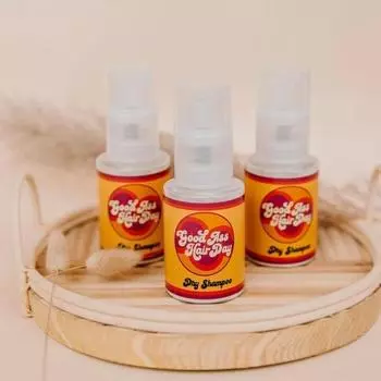 60 мл Сухой шампунь Натуральные ингредиенты Неаэрозольный Мужчины Женщины Жирные волосы Матирующий темно-оранжевого