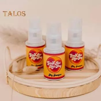 60 мл Сухой шампунь Натуральные ингредиенты Неаэрозольный Мужской Женский Жирные волосы Матирующий Увлажняющий Шампунь для контроля жирности Жидкий темно-оранжевого