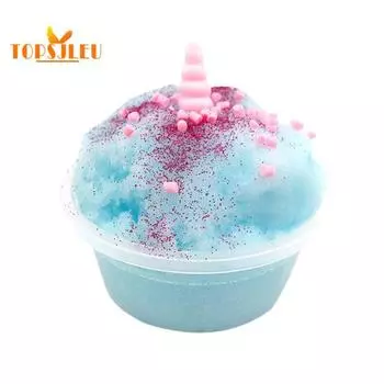 60 мл забавная игрушка-слизь для детей и взрослых, средство для снятия стресса, пластилин, шлам, грязь, глина розовый