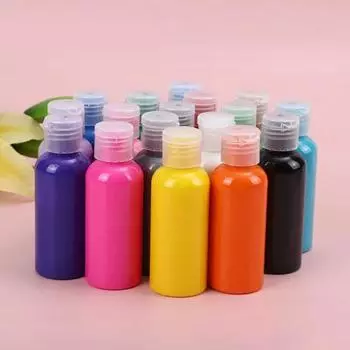 60 мл жидкая краска, концентрированная быстросохнущая жидкость для рисования в бутылках, пропиленовая жидкость, инструменты для акварельной живописи светло-фиолетовый