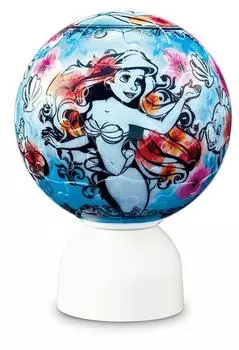 60 Piece Jigsaw Puzzle Glowing Sphere Puzzle Puzzle Lantern Little Mermaid Line Tone Ariel - -