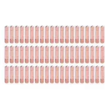 60 шт. 0,8 мм контактные наконечники медные электродные наконечники для замены для сварки ARCCAPTAIN MIG200 MIG130