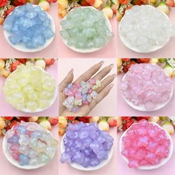 60 шт. 16 мм четырехугольная звезда модный DIY акрил для изготовления браслетов и сережек ювелирные аксессуары свободные бусины материалы аксессуары жёлтый