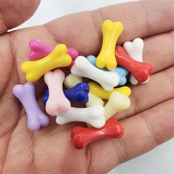 60 шт. 8,6*20 мм модные материалы ручной работы акриловые бусины цветные кости цветные кости модные акриловые бусины материалы ручной работы разноцветный