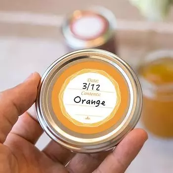 60 шт. этикетки для банок Mason, контейнеры, этикетки для еды и напитков, крышки для специй, хранение консервов, консервированные продукты 4cmx4cm