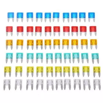 60 шт. автоматический автомобильный грузовик мини предохранитель лезвие 5A 10A 15A 20A 25A 30A смешанный набор комплект предохранителей безопасности автомобилей аксессуары комплект горячая распродажа CHINA