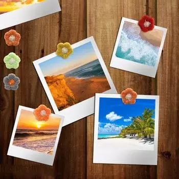 60 шт., канцелярская кнопка с цветочной вышивкой, красочная канцелярская кнопка, доска для объявлений, канцелярская кнопка для офиса, домашнего декора A