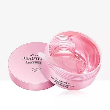 60 шт., коллагеновая гелевая маска для глаз с красными водорослями, увлажняющая маска для глаз, уход за глазами для сна, удаление морщин 60pcs