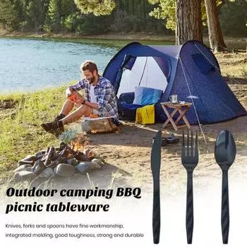 60 шт./компл., одноразовая посуда, пищевая, устойчивая к высоким температурам, цельная, гладкая, без запаха, вилки для кемпинга, барбекю, резаки, ложки фиолетовый