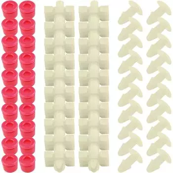 60 шт. / Комплект для Mercedes Benz W123 Уплотнительная лента двери, Защелки, Клипсы &Amp; Вилки