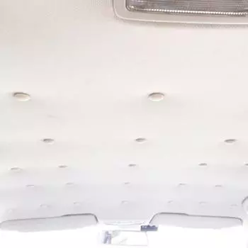 60 шт. комплект для ремонта обшивки потолка автомобиля, комплект для ремонта обшивки крыши автомобиля с кнопкой ремонта обшивки потолка и универсальным инструментом для установки серый