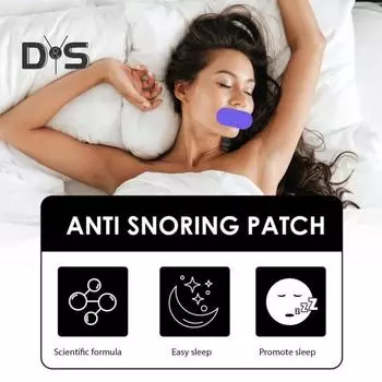 60 шт. лента для сна против храпа, улучшение сна, облегчение заложенности носа, дышащая, гипоаллергенная, безболезненная, удаляющая полоска для рта при апноэ во сне 60pcs