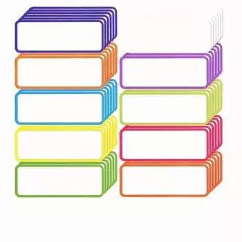 60 шт. магнитные этикетки для сухого стирания, многоразовые магнитные полосы для использования в офисе и классе, пустые сухие магнитные листы для этикеток,